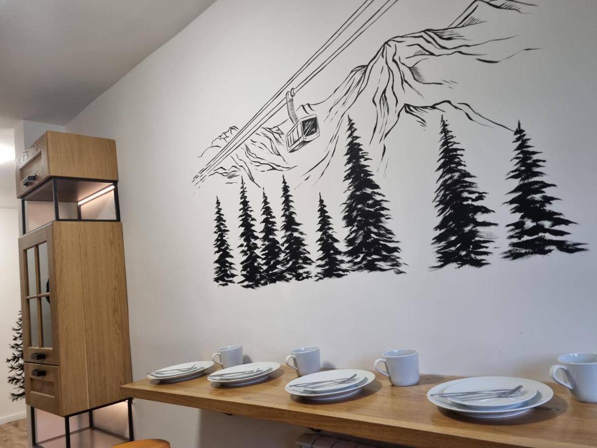 Apartament Klasyczny Z Widokiem Na Giewont กอสเชียลิสกอ ภายนอก รูปภาพ